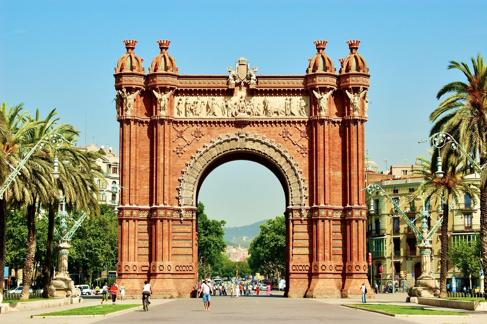 Arc de Triomf di Barcellona